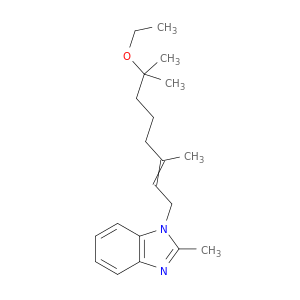 1H-Benzimidazole, 1-(7-ethoxy-3,7-dimethyl-2-octenyl)-2-methyl-
