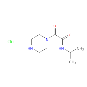 2-Oxo-2-(piperazin-1-yl)-N-(propan-2-yl)acetamide Hydrochloride