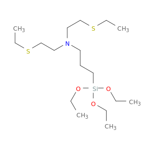 1-Propanamine, N,N-bis[2-(ethylthio)ethyl]-3-(triethoxysilyl)-