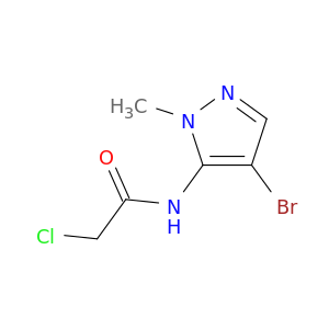 Acetamide,N-(4-bromo-1-methyl-1H-pyrazol-5-yl)-2-chloro-