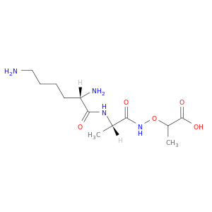 L-Alaninamide, L-lysyl-N-(1-carboxyethoxy)-, (S)-