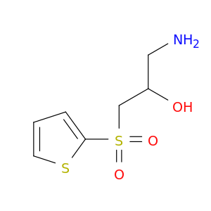 1-Amino-3-(thiophene-2-sulfonyl)propan-2-ol
