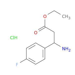 Ethyl 3-amino-3-(4-fluorophenyl)propanoate hydrochloride