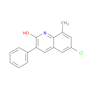 6-CHLORO-8-METHYL-3-PHENYL-2-QUINOLINOL