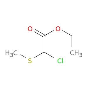 2-氯-2-(甲硫基)乙酸乙酯