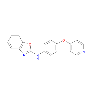 2-Benzoxazolamine, N-[4-(4-pyridinyloxy)phenyl]-