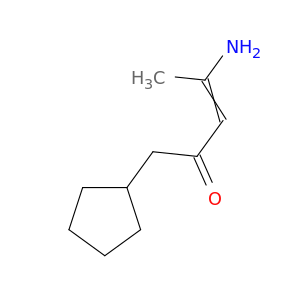 3-Penten-2-one, 4-amino-1-cyclopentyl-