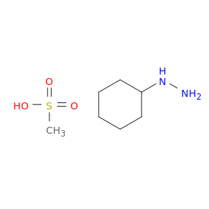 HYDRAZINE, CYCLOHEXYL-, METHANESULFONATE (1:1)