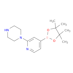 2-(1-哌嗪基)-4-吡啶硼酸频那醇酯