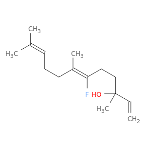 1,6,10-Dodecatrien-3-ol, 6-fluoro-3,7,11-trimethyl-, (Z)-