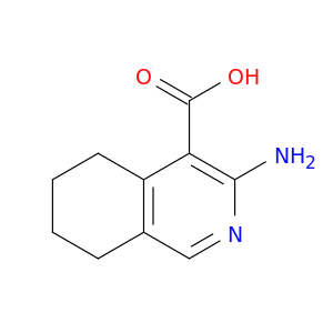 4-Isoquinolinecarboxylicacid, 3-amino-5,6,7,8-tetrahydro-