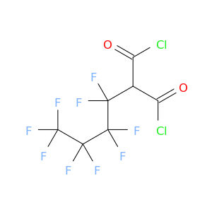 Propanedioyl dichloride, (nonafluorobutyl)-