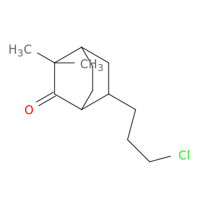 Bicyclo[2.2.2]octanone, 6-(3-chloropropyl)-3,3-dimethyl-