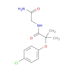 N-(2-氨基-2-氧乙基)-2-(4-氯苯氧基)-2-甲基丙二酰胺