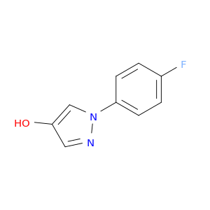 1H-Pyrazol-4-ol, 1-(4-fluorophenyl)-