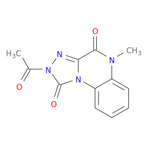 [1,2,4]Triazolo[4,3-a]quinoxaline-1,4(2H,5H)-dione, 2-acetyl-5-methyl-