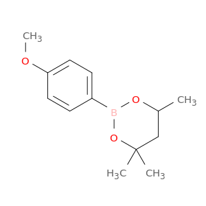 2-(4-Methoxyphenyl)-4,4,6-trimethyl-1,3,2-dioxaborinane