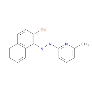 2-Naphthalenol, 1-[(6-methyl-2-pyridinyl)azo]-