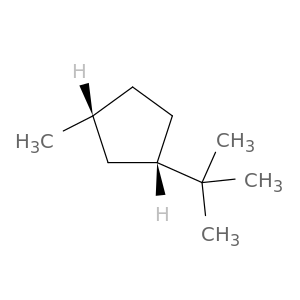 Cyclopentane, 1-(1,1-dimethylethyl)-3-methyl-, cis-