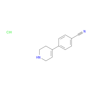 4-(1,2,3,6-Tetrahydropyridin-4-yl)benzonitrile Hydrochloride