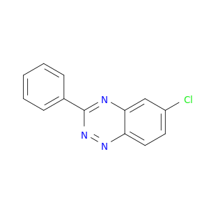 1,2,4-Benzotriazine, 6-chloro-3-phenyl-