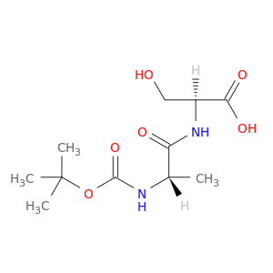 L-Serine, N-[N-[(1,1-dimethylethoxy)carbonyl]-L-alanyl]-
