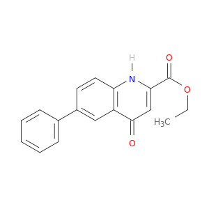 ethyl 4-oxo-6-phenyl-1,4-dihydroquinoline-2-carboxylate