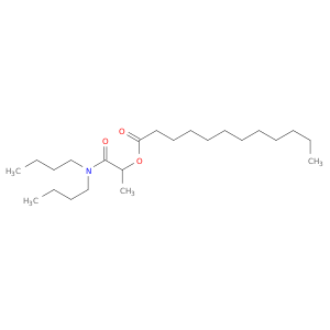 1-(dibutylamino)-1-oxopropan-2-yl dodecanoate
