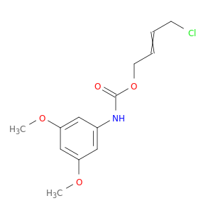 Carbamic acid, (3,5-dimethoxyphenyl)-, 4-chloro-2-butenyl ester