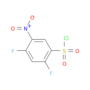 2,4-Difluoro-5-nitrobenzenesulfonyl chloride