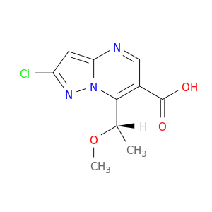 (S)-2-氯-7-(1-甲氧基乙基)吡唑并[1,5-a]嘧啶-6-羧酸