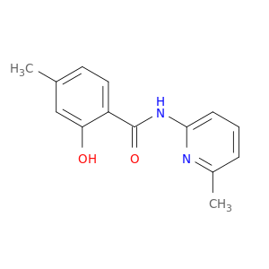 Benzamide, 2-hydroxy-4-methyl-N-(6-methyl-2-pyridinyl)-