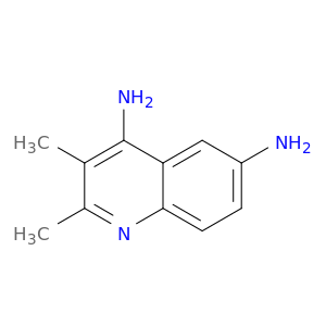 4,6-Quinolinediamine, 2,3-dimethyl-
