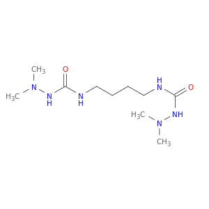 Hydrazinecarboxamide, N,N'-1,4-butanediylbis[2,2-dimethyl-