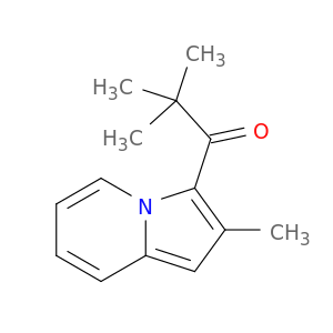 1-Propanone, 2,2-dimethyl-1-(2-methyl-3-indolizinyl)-