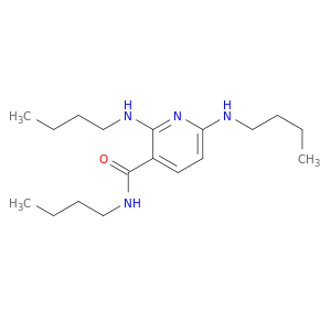 3-Pyridinecarboxamide, N-butyl-2,6-bis(butylamino)-