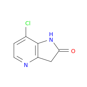 7-氯-1,3-二氢-2H-Pyrrolo[3,2-B]吡啶-2-一
