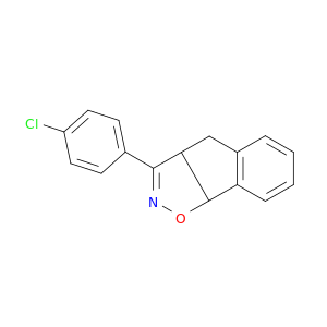 4H-Indeno[2,1-d]isoxazole,3-(4-chlorophenyl)-3a,8b-dihydro-