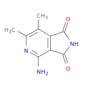 1H-Pyrrolo[3,4-c]pyridine-1,3(2H)-dione, 4-amino-6,7-dimethyl-