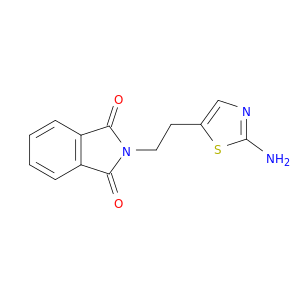 1H-Isoindole-1,3(2H)-dione, 2-[2-(2-amino-5-thiazolyl)ethyl]-