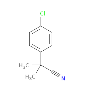 2-(4-Chlorophenyl)-2-methylpropanenitrile