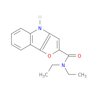 4H-Furo[3,2-b]indole-2-carboxamide, N,N-diethyl-