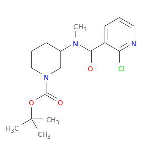 3-[(2-氯-吡啶-3-羰基)-甲基-氨基]-哌啶-1-羧酸叔丁基酯
