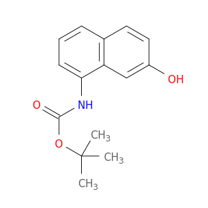 Carbamic acid, (7-hydroxy-1-naphthalenyl)-, 1,1-dimethylethyl ester