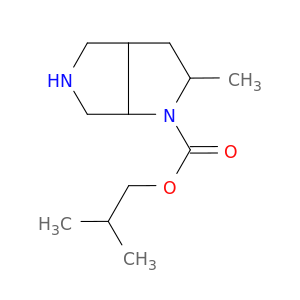 2-Methylpropyl 2-Methyl-octahydropyrrolo[2,3-c]pyrrole-1-carboxylate