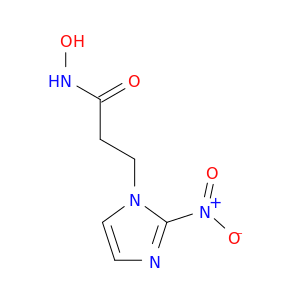 1H-Imidazole-1-propanamide, N-hydroxy-2-nitro-