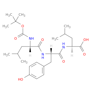 L-Leucine, N-[N-[N-[(1,1-dimethylethoxy)carbonyl]-L-leucyl]-L-tyrosyl]-