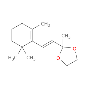 1,3-Dioxolane,2-methyl-2-[(1E)-2-(2,6,6-trimethyl-1-cyclohexen-1-yl)ethenyl]-