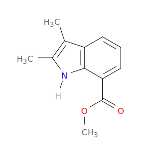 1H-Indole-7-carboxylic acid, 2,3-dimethyl-, methyl ester