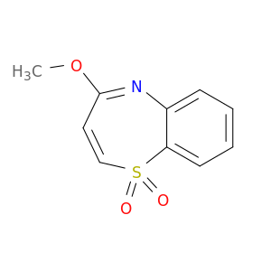 1,5-Benzothiazepine,4-methoxy-, 1,1-dioxide